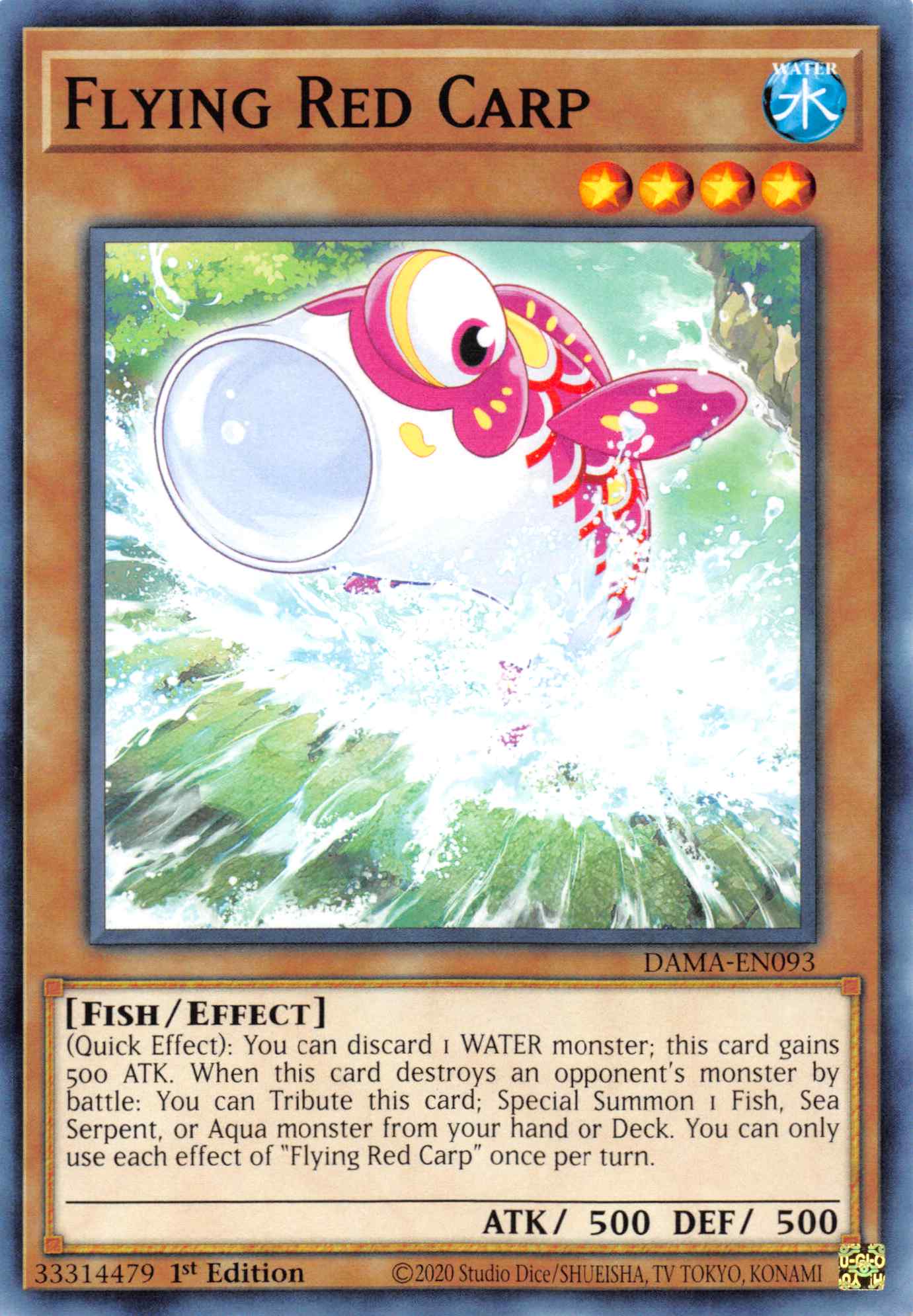 Flying Red Carp [DAMA-EN093] Common | Exor Games Truro