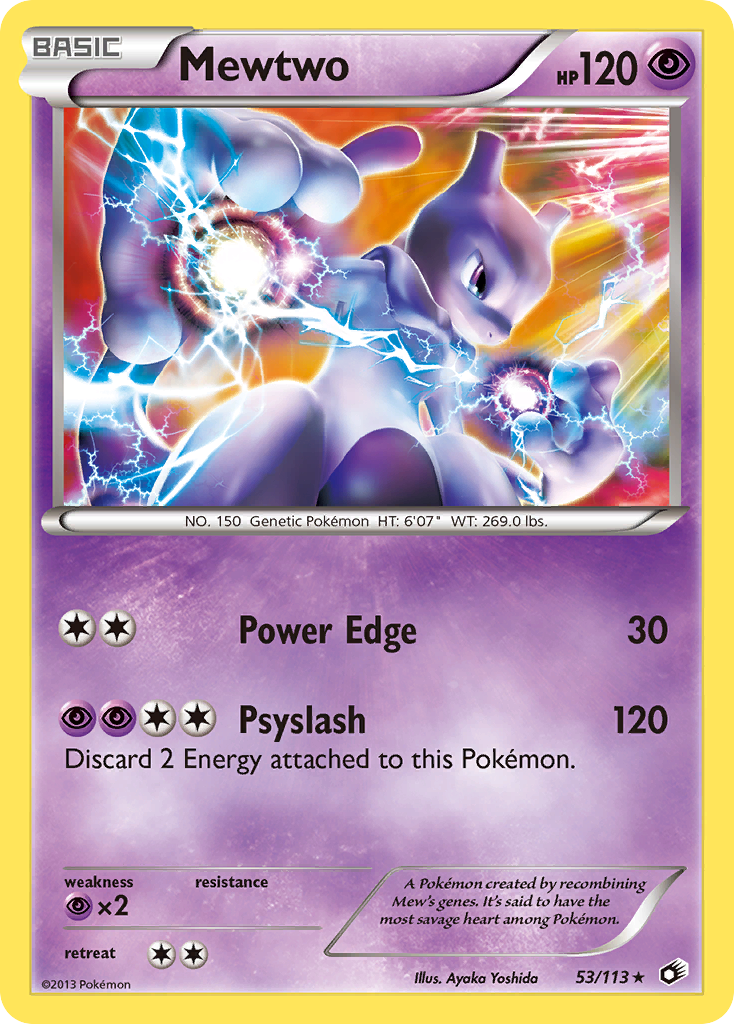 Mewtwo (53/113) [Black & White: Legendary Treasures] | Exor Games Truro