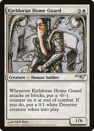 Kjeldoran Home Guard [Coldsnap Theme Decks] | Exor Games Truro