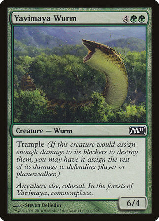 Yavimaya Wurm [Magic 2011] | Exor Games Truro