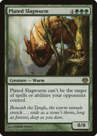 Plated Slagwurm [Duel Decks: Garruk vs. Liliana] | Exor Games Truro
