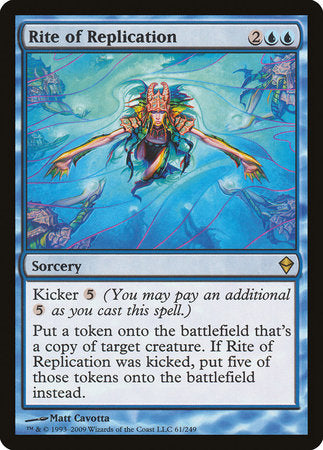 Rite of Replication [Zendikar] | Exor Games Truro