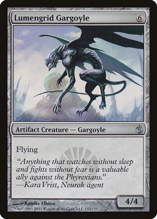 Lumengrid Gargoyle [Mirrodin Besieged] | Exor Games Truro