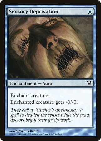 Sensory Deprivation [Innistrad] | Exor Games Truro