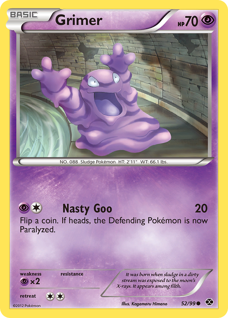 Grimer (52/99) [Black & White: Next Destinies] | Exor Games Truro