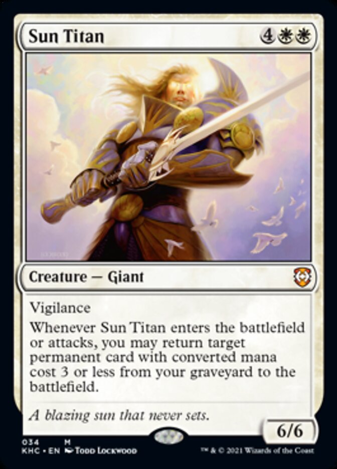 Sun Titan [Kaldheim Commander] | Exor Games Truro