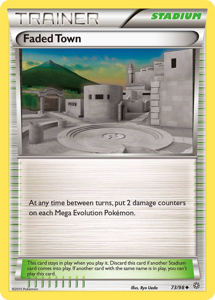 Faded Town (73/98) [XY: Ancient Origins] | Exor Games Truro