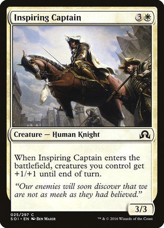 Inspiring Captain [Shadows over Innistrad] | Exor Games Truro