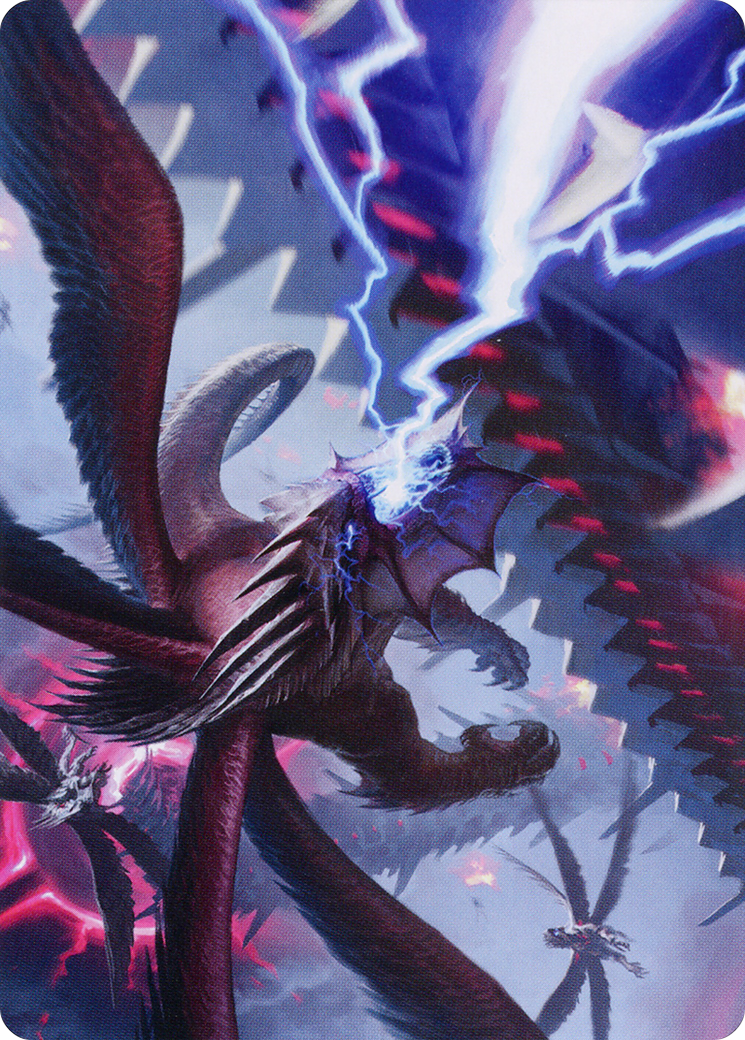 Defiant Thundermaw Art Card [March of the Machine Art Series] | Exor Games Truro