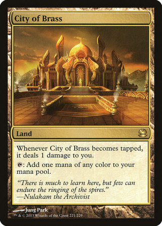 City of Brass [Modern Masters] | Exor Games Truro