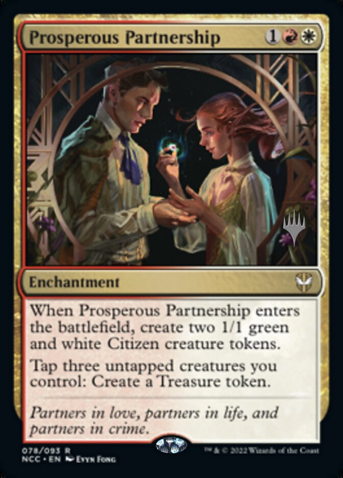 Prosperous Partnership (Promo Pack) [Streets of New Capenna Commander Promos] | Exor Games Truro