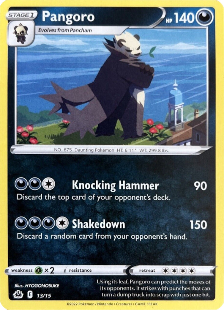 Pangoro (13/15) [McDonald's Promos: Match Battle] | Exor Games Truro