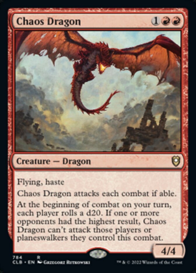 Chaos Dragon [Commander Legends: Battle for Baldur's Gate] | Exor Games Truro