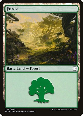 Forest (268) [Dominaria] | Exor Games Truro