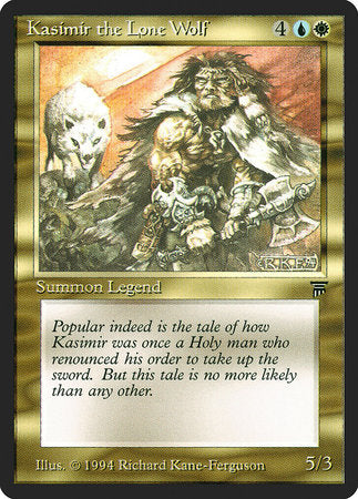 Kasimir the Lone Wolf [Legends] | Exor Games Truro