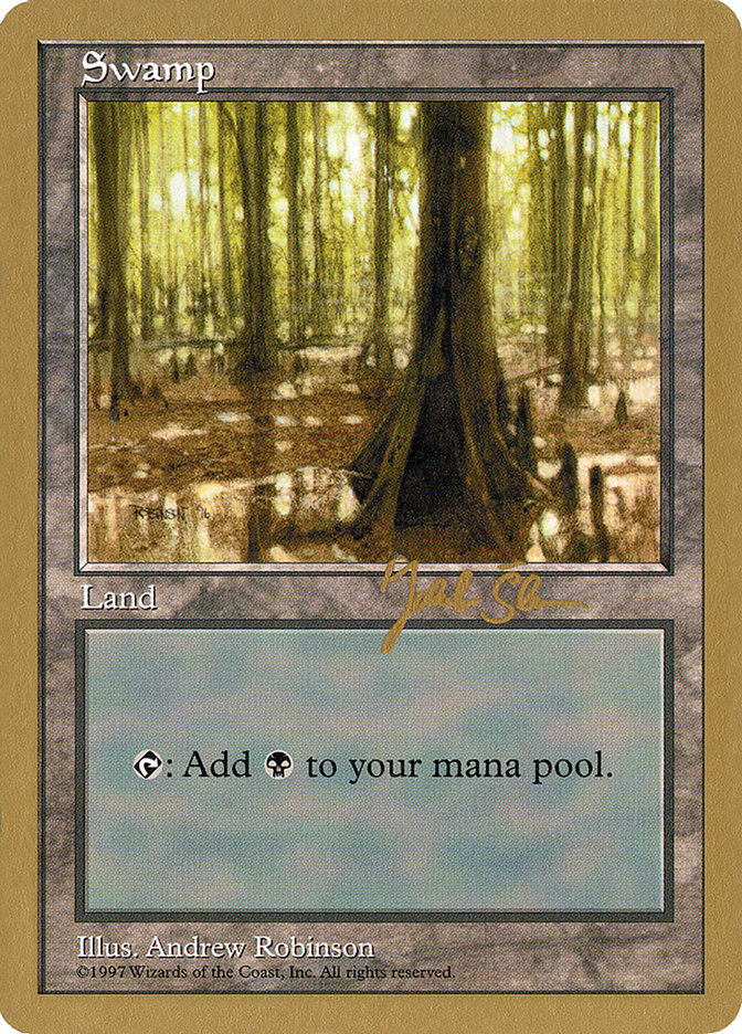 Swamp (js439) (Jakub Slemr) [World Championship Decks 1997] | Exor Games Truro