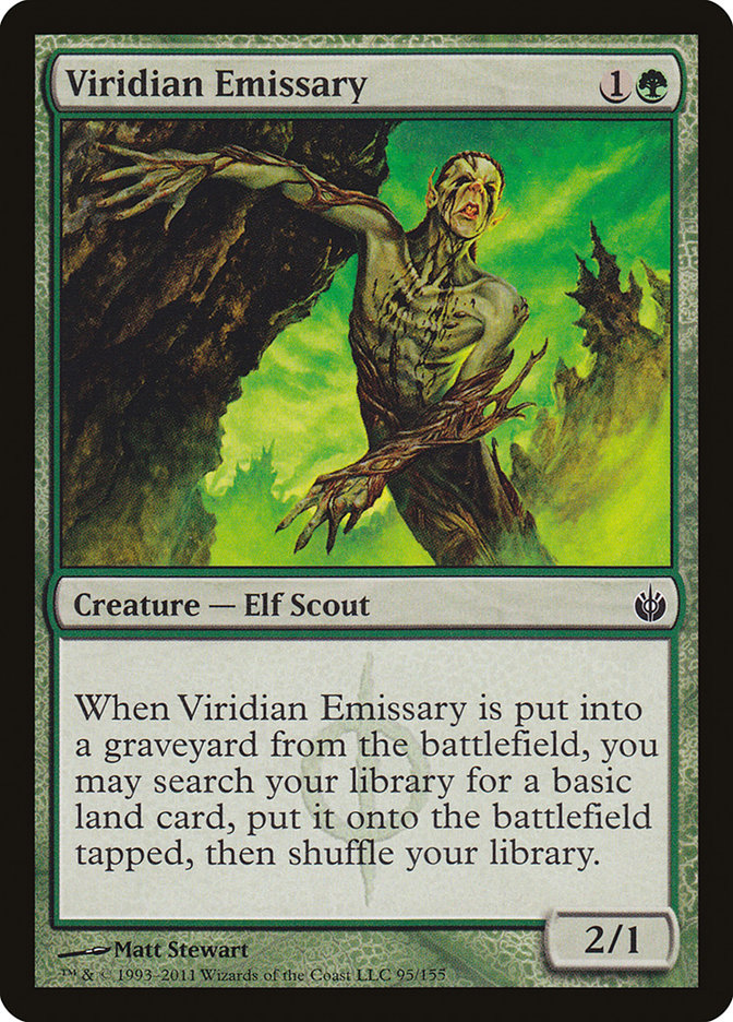 Viridian Emissary [Mirrodin Besieged] | Exor Games Truro