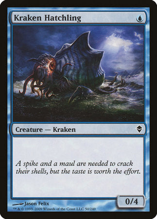 Kraken Hatchling [Zendikar] | Exor Games Truro