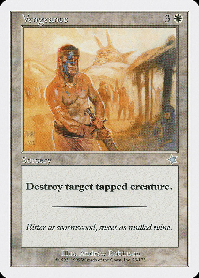 Vengeance [Starter 1999] | Exor Games Truro