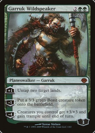 Garruk Wildspeaker [Duel Decks: Garruk vs. Liliana] | Exor Games Truro