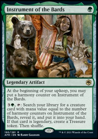 Instrument of the Bards (Promo Pack) [Dungeons & Dragons: Adventures in the Forgotten Realms Promos] | Exor Games Truro