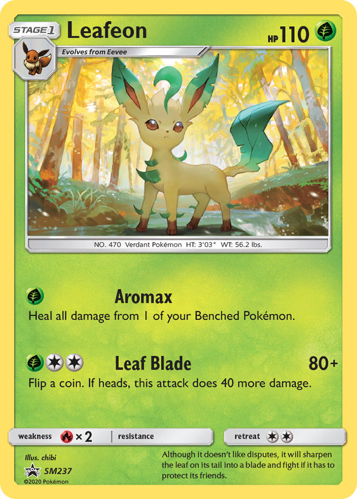 Leafeon (SM237) [Sun & Moon: Black Star Promos] | Exor Games Truro