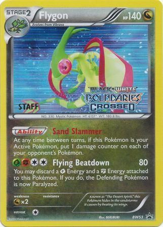 Flygon (BW53) (Staff Prerelease Promo) [Black & White: Black Star Promos] | Exor Games Truro