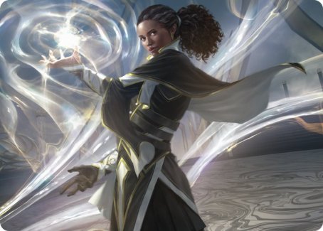 Clever Lumimancer Art Card [Strixhaven: School of Mages Art Series] | Exor Games Truro
