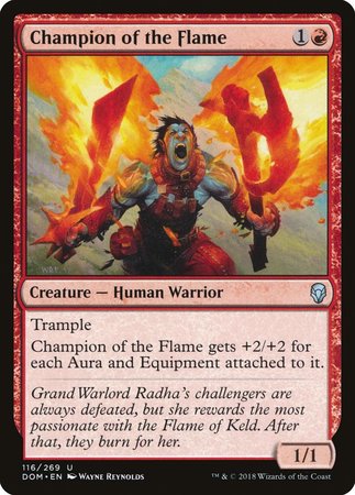 Champion of the Flame [Dominaria] | Exor Games Truro