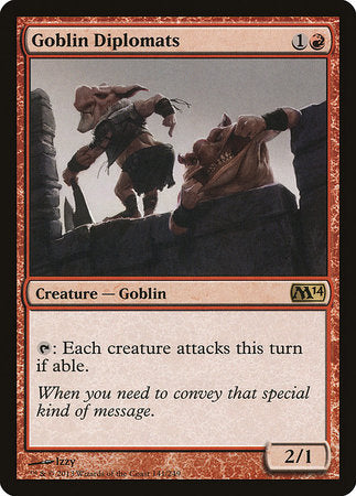 Goblin Diplomats [Magic 2014] | Exor Games Truro