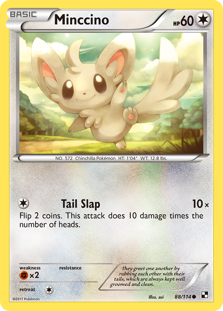 Minccino (88/114) [Black & White: Base Set] | Exor Games Truro