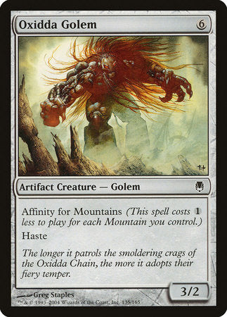 Oxidda Golem [Darksteel] | Exor Games Truro