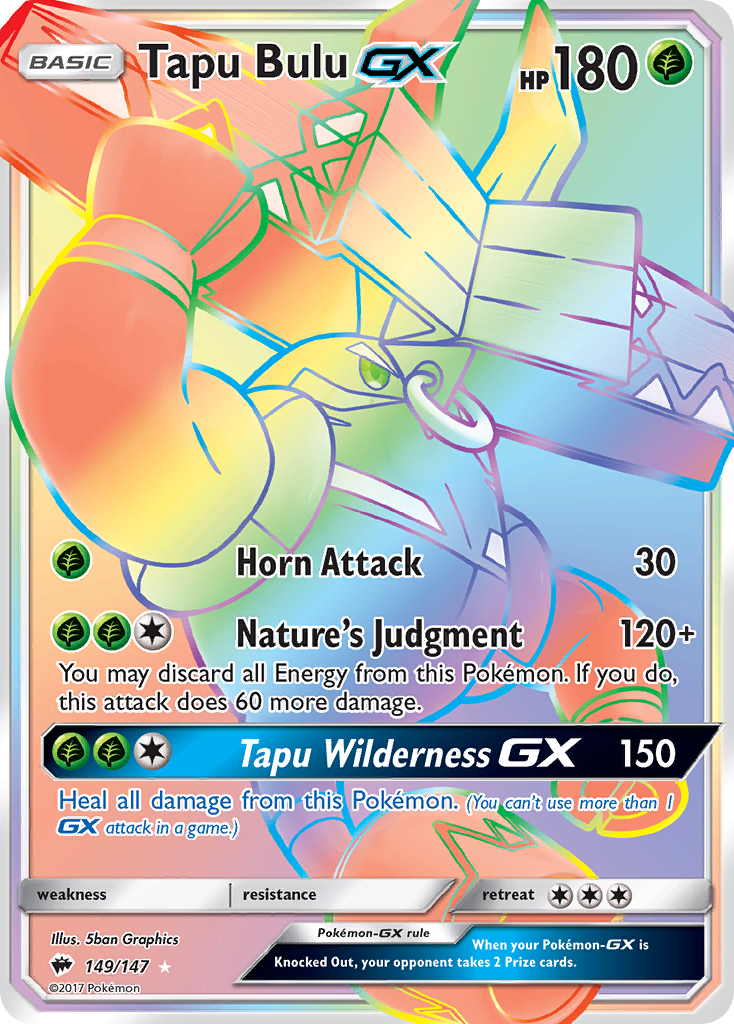 Tapu Bulu GX (149/147) [Sun & Moon: Burning Shadows] | Exor Games Truro
