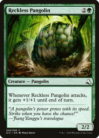 Reckless Pangolin [Global Series Jiang Yanggu & Mu Yanling] | Exor Games Truro