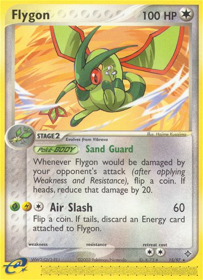 Flygon (15/97) [EX: Dragon] | Exor Games Truro