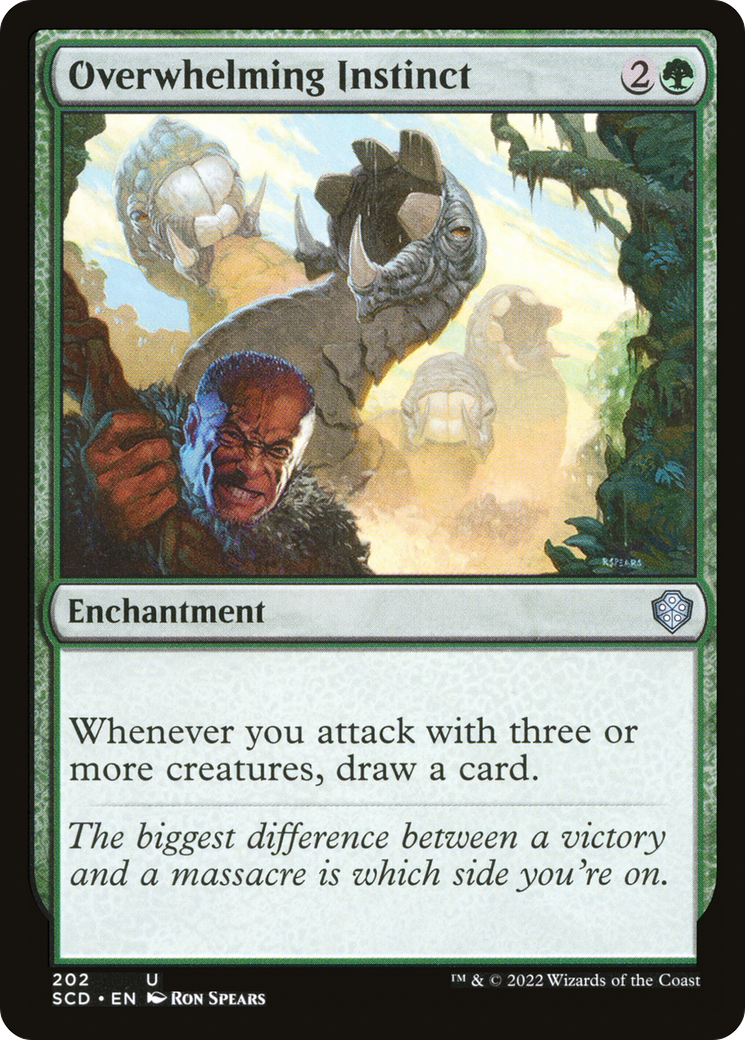 Overwhelming Instinct [Starter Commander Decks] | Exor Games Truro