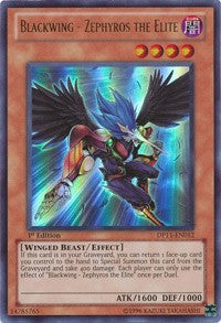 Blackwing - Zephyros the Elite [DP11-EN012] Ultra Rare | Exor Games Truro