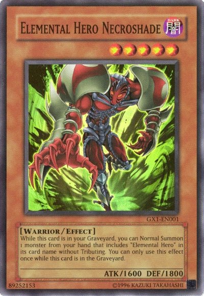 Elemental Hero Necroshade [GX1-EN001] Super Rare | Exor Games Truro