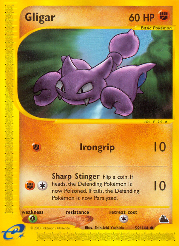 Gligar (59/144) [Skyridge] | Exor Games Truro