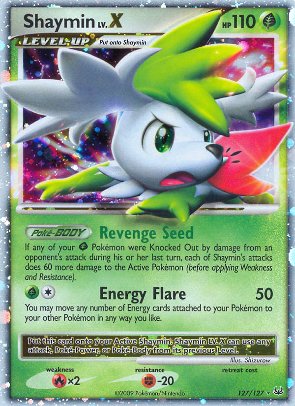 Shaymin LV.X (127/127) [Platinum: Base Set] | Exor Games Truro