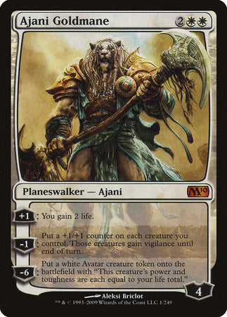 Ajani Goldmane [Magic 2010] | Exor Games Truro