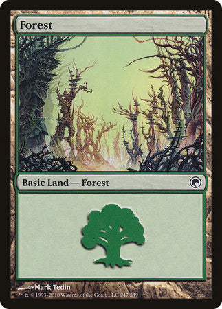 Forest (247) [Scars of Mirrodin] | Exor Games Truro