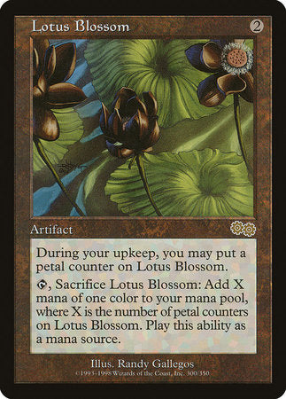 Lotus Blossom [Urza's Saga] | Exor Games Truro