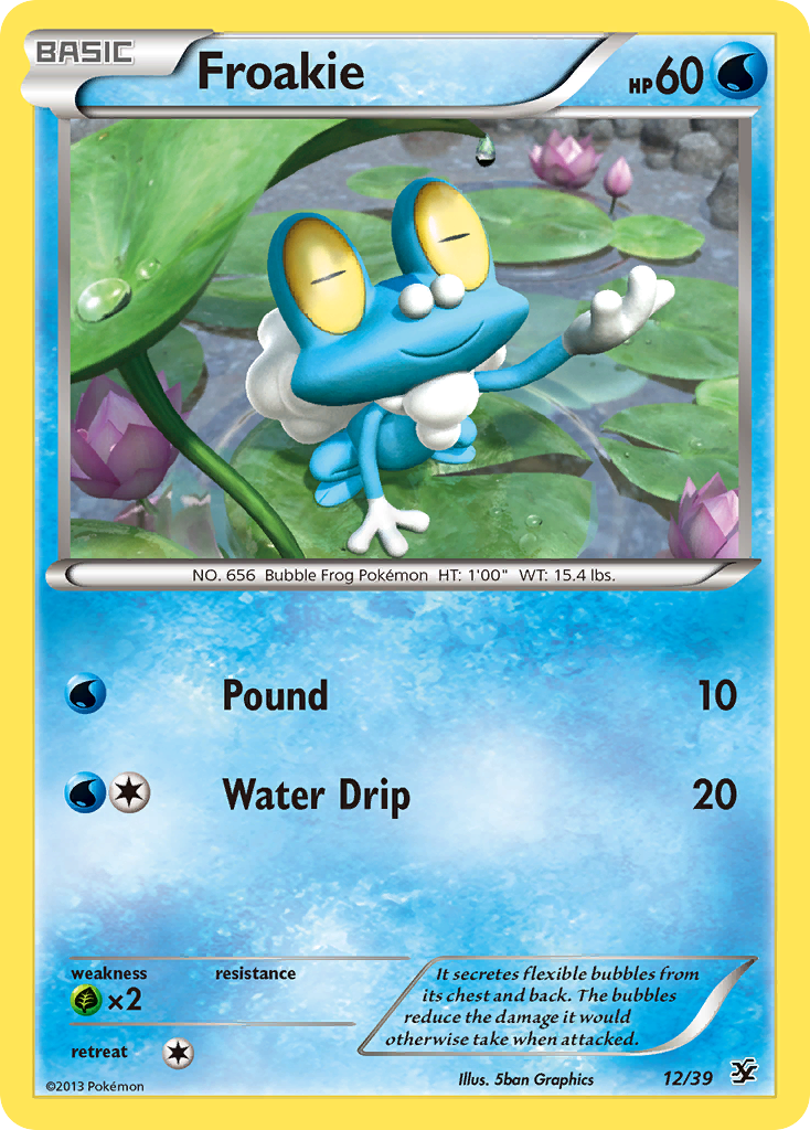 Froakie (12/39) [XY: Kalos Starter Set] | Exor Games Truro