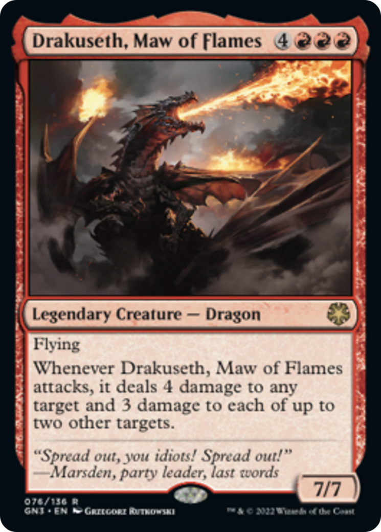 Drakuseth, Maw of Flames [Game Night: Free-for-All] | Exor Games Truro