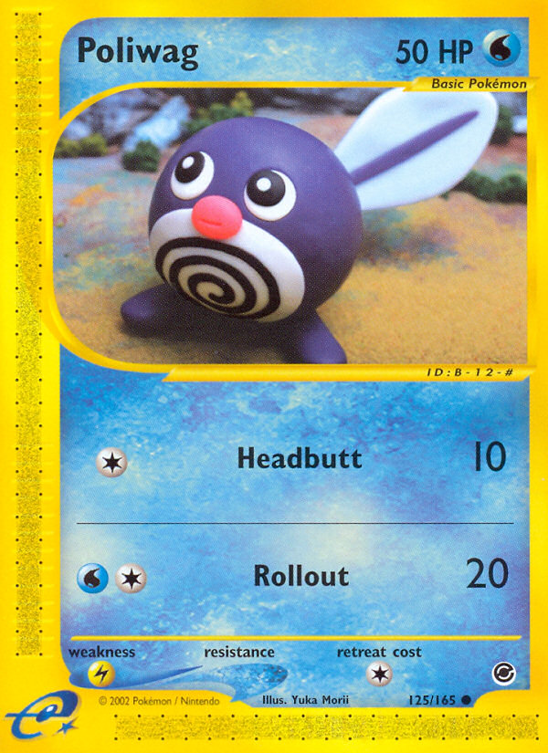 Poliwag (125/165) [Expedition: Base Set] | Exor Games Truro