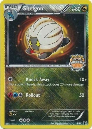 Shelgon (7/20) (Regional Championship) [Black & White: Dragon Vault] | Exor Games Truro