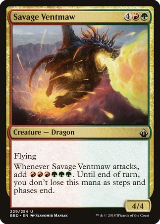 Savage Ventmaw [Battlebond] | Exor Games Truro