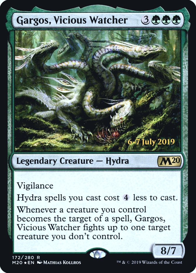 Gargos, Vicious Watcher  [Core Set 2020 Prerelease Promos] | Exor Games Truro