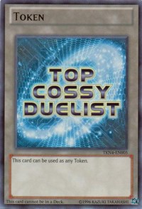 Top Ranked COSSY Duelist Token (Blue) [TKN4-EN005] Ultra Rare | Exor Games Truro